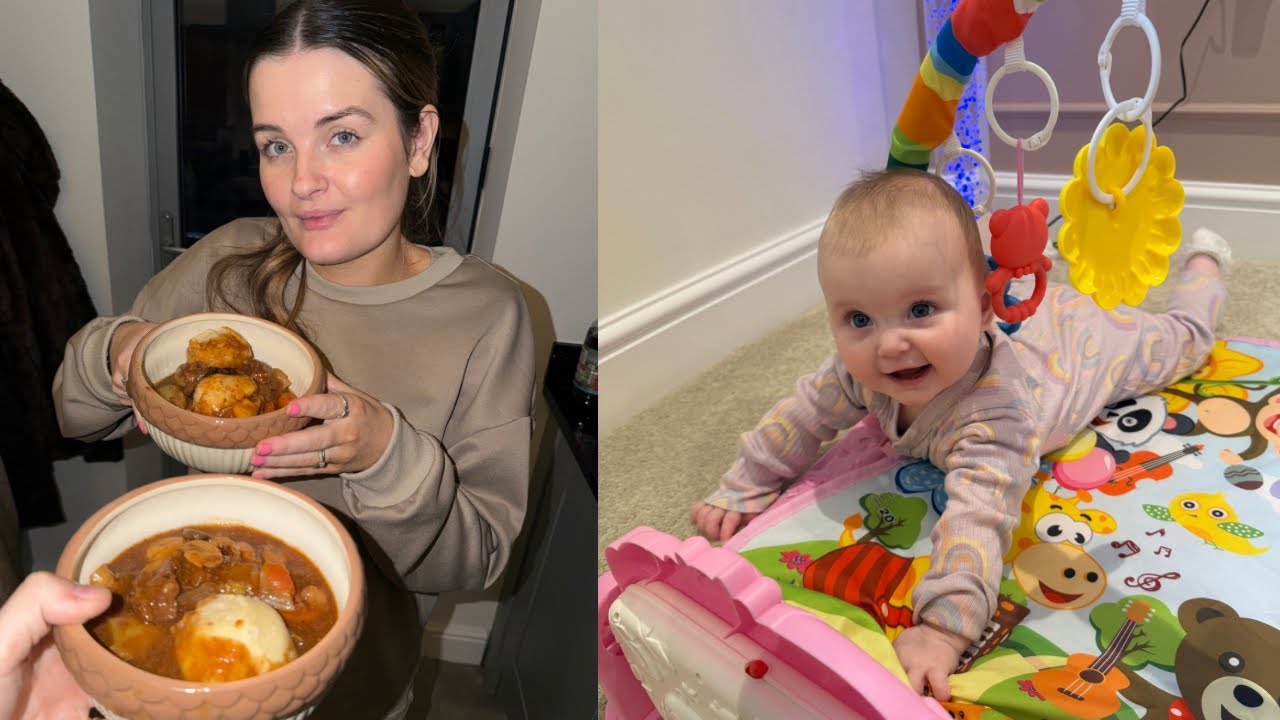 A day in the life of our family with a baby & kids..