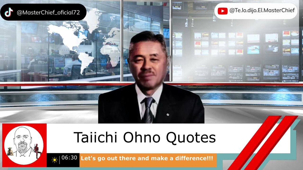 Taiichi Ohno Quotes 01 #leanmanufacturing  #leadership #Kaizen #leadershipwisdom #motivation