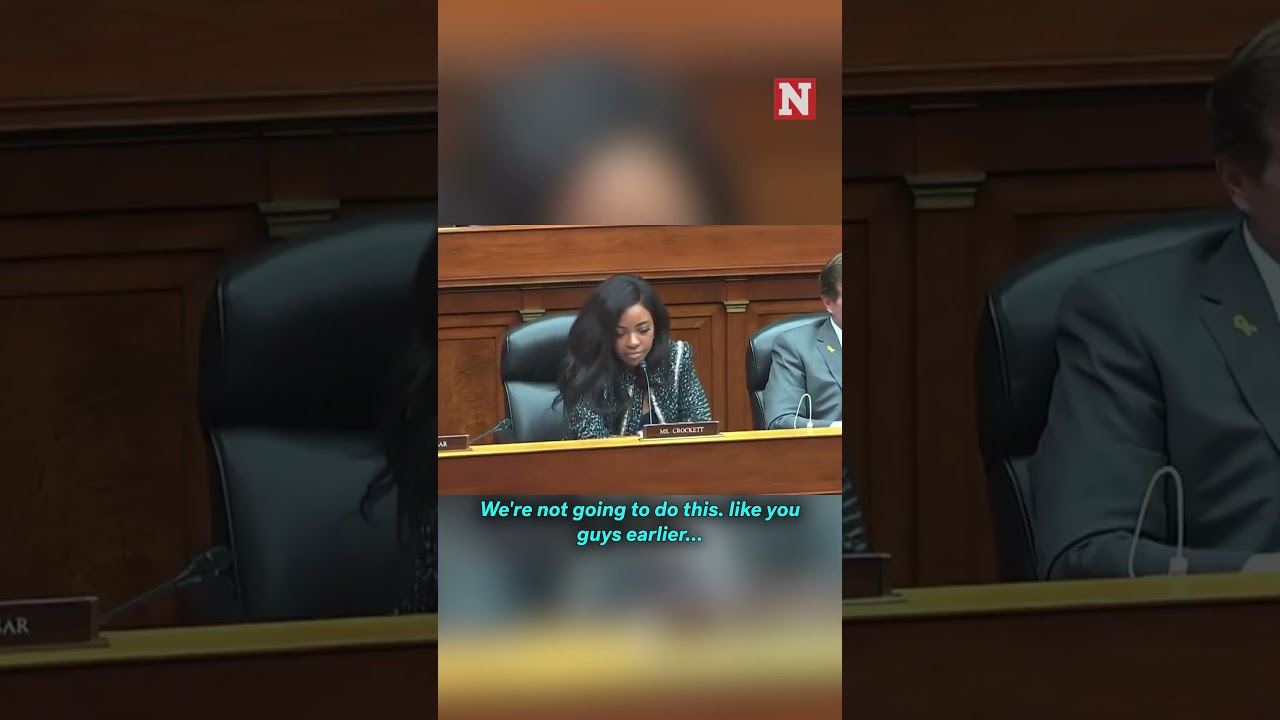 Crockett Claps Back At Taylor Greene's Comments During Hearing