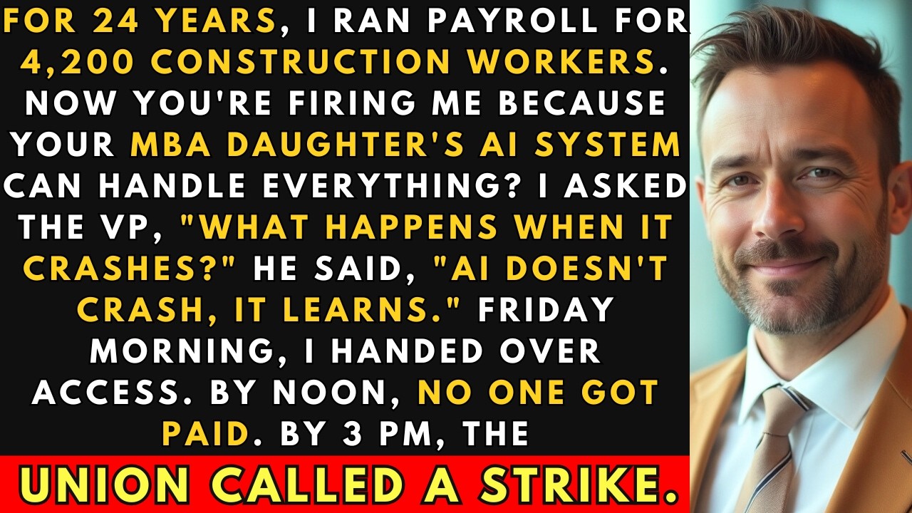 I Was Fired For An MBA's AI System – Construction Payroll Revenge Story