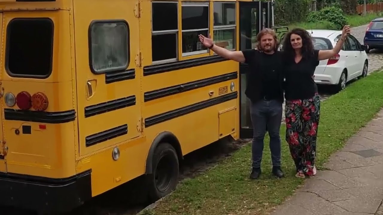 From US School bus ( Schulbus ) to Camper /  Umbau / DIY Wohnmobil / Vanlife / Time lapse