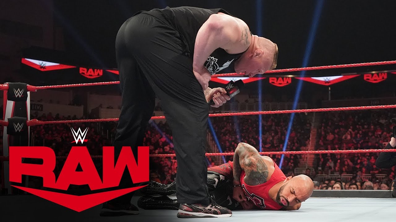 Ricochet pays a painful price for challenging Brock Lesnar: Raw, Jan. 20, 2020
