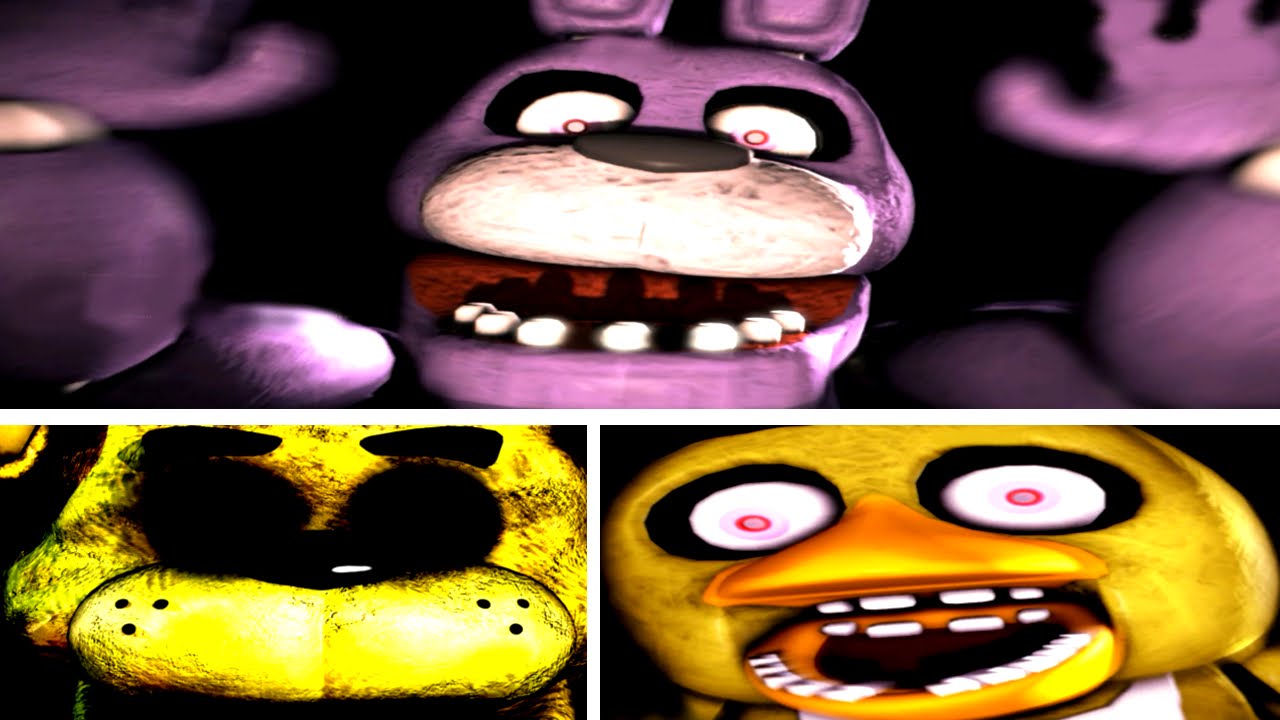 ALL JUMPSCARES: Five Nights at Freddy's in Team Fortress 2 MOD