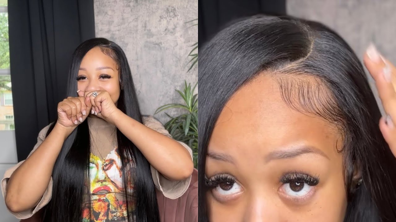 GLUELESS WIG INSTALL BEHIND THE HAIRLINE