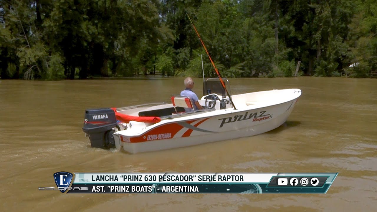 Esloras Tv Lancha Prinz 630 Pescador Serie Raptor 2020