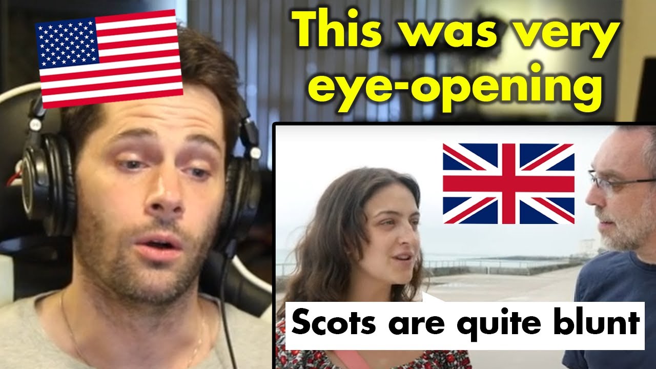 What ENGLISH People Think About the Scottish | American Reacts