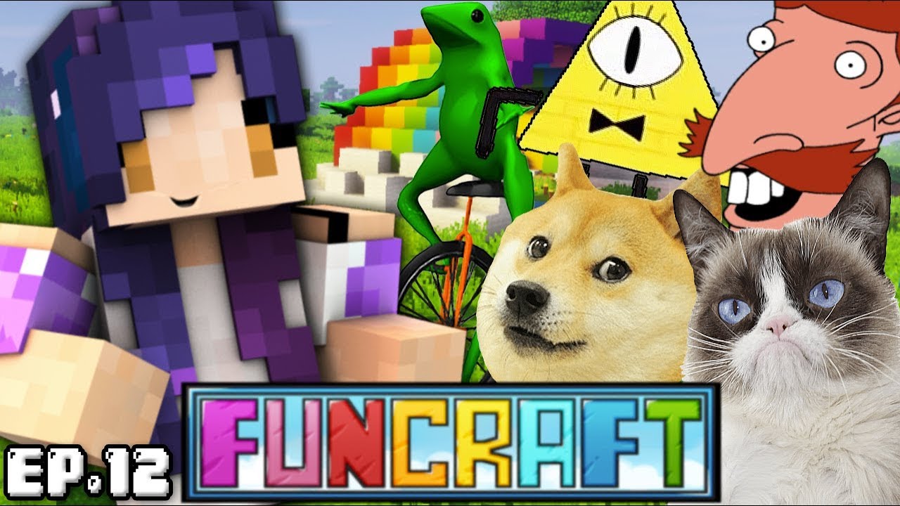 MEMES in Minecraft?!  | FunCraft Ep. 12