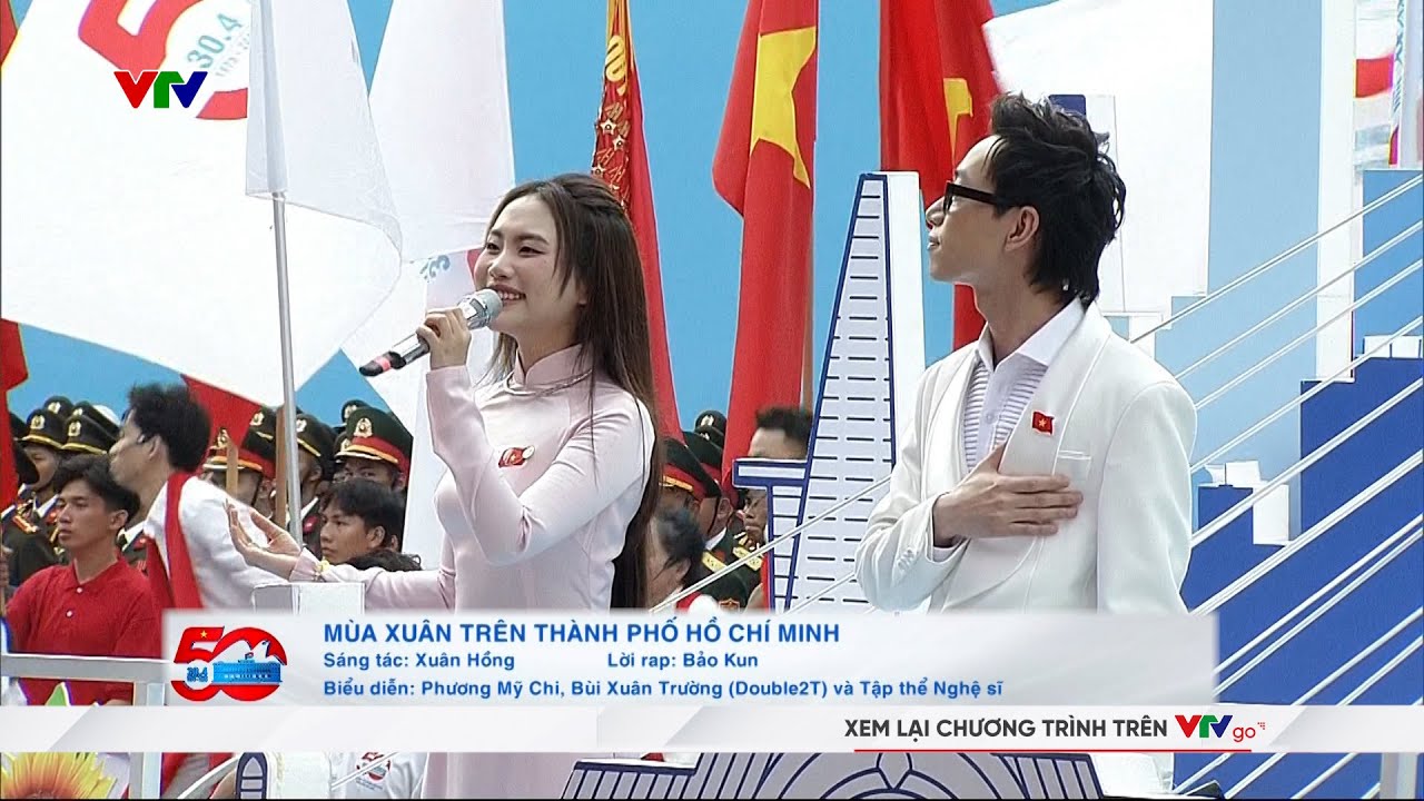 Mùa xuân trên Thành phố Hồ Chí Minh - Phương Mỹ Chi ft Double2T | Kỷ niệm 50 năm Giải phóng miền Nam