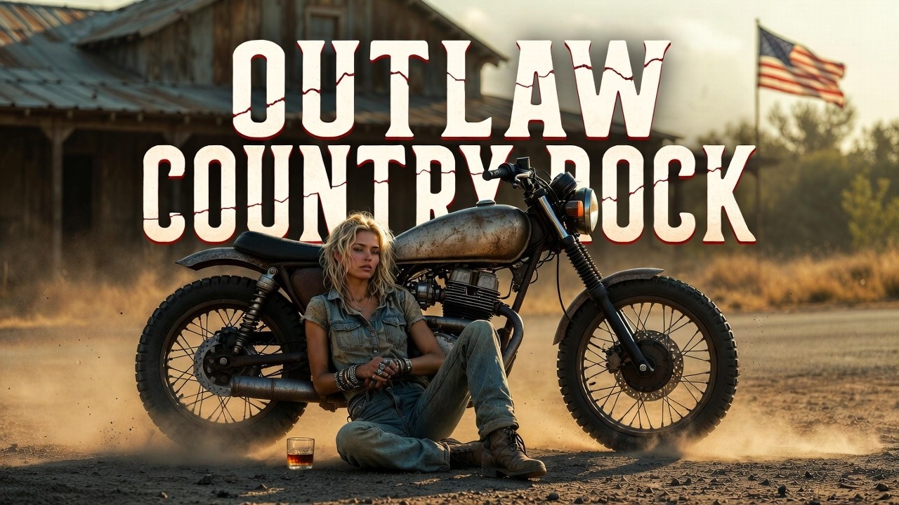 Outlaw Country Rock 🔥 Open Skies, Endless Roads 🎸 Wind Across the Wasteland
