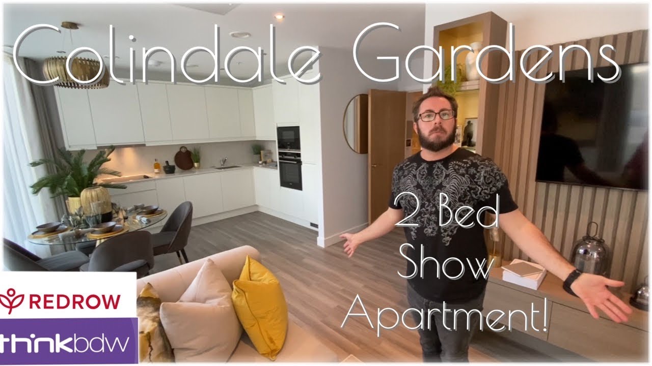 What 500k+* Gets You At Colindale Gardens London! 2 Bed REDROW Luxury Apartment Tour! New Build UK