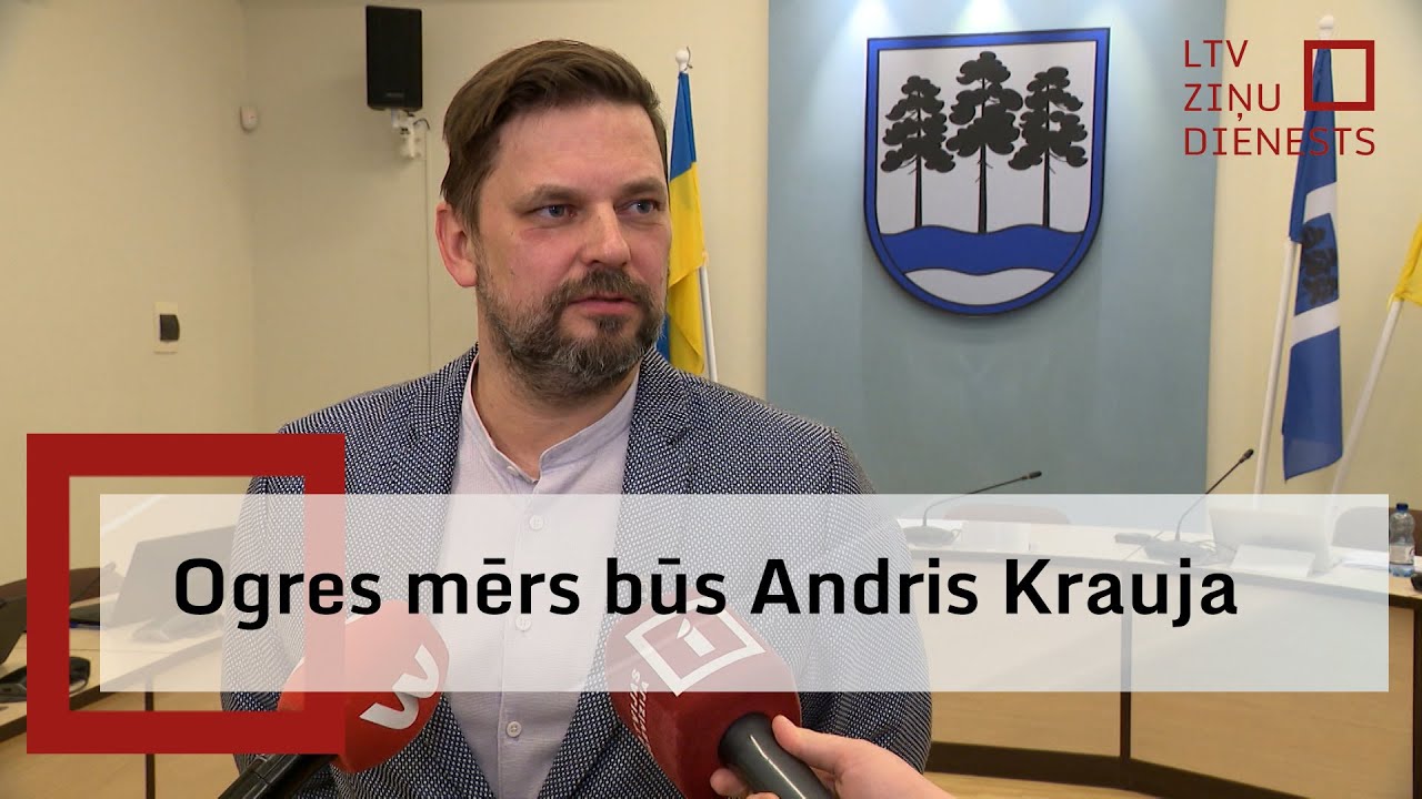 Pēc E. Helmaņa atkāpšanās par Ogres novada mēru kļūst līdzšinējais vicemērs Andris Krauja