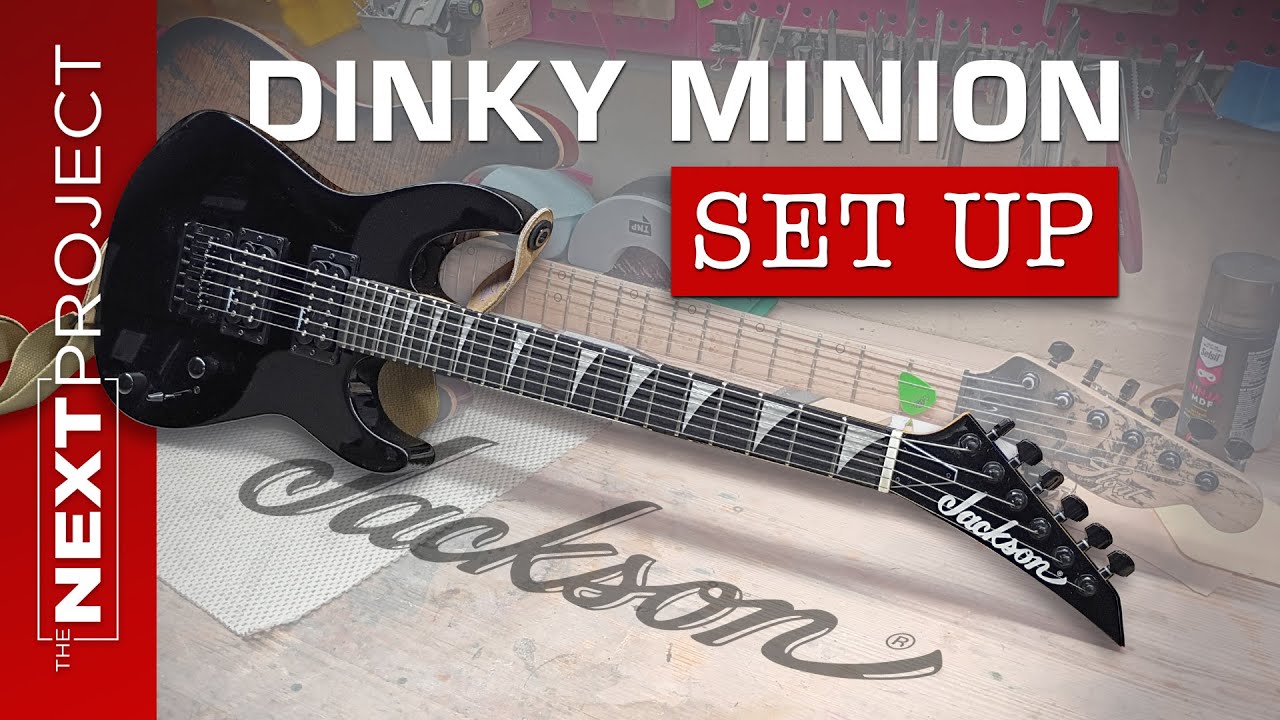 Jackson Dinky Minion - Evil Minion Setup!