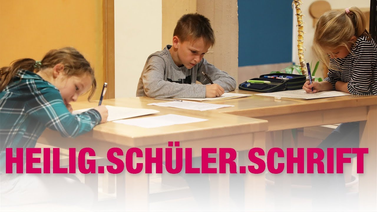 HEILIG.SCHÜLER.SCHRIFT - Schüler schreiben die Bibel