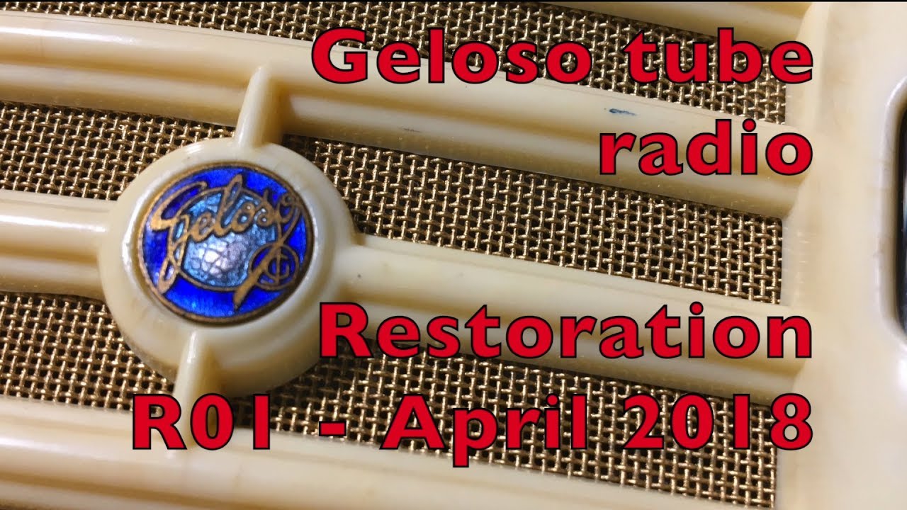 R01 - Geloso G319 Full Restoration