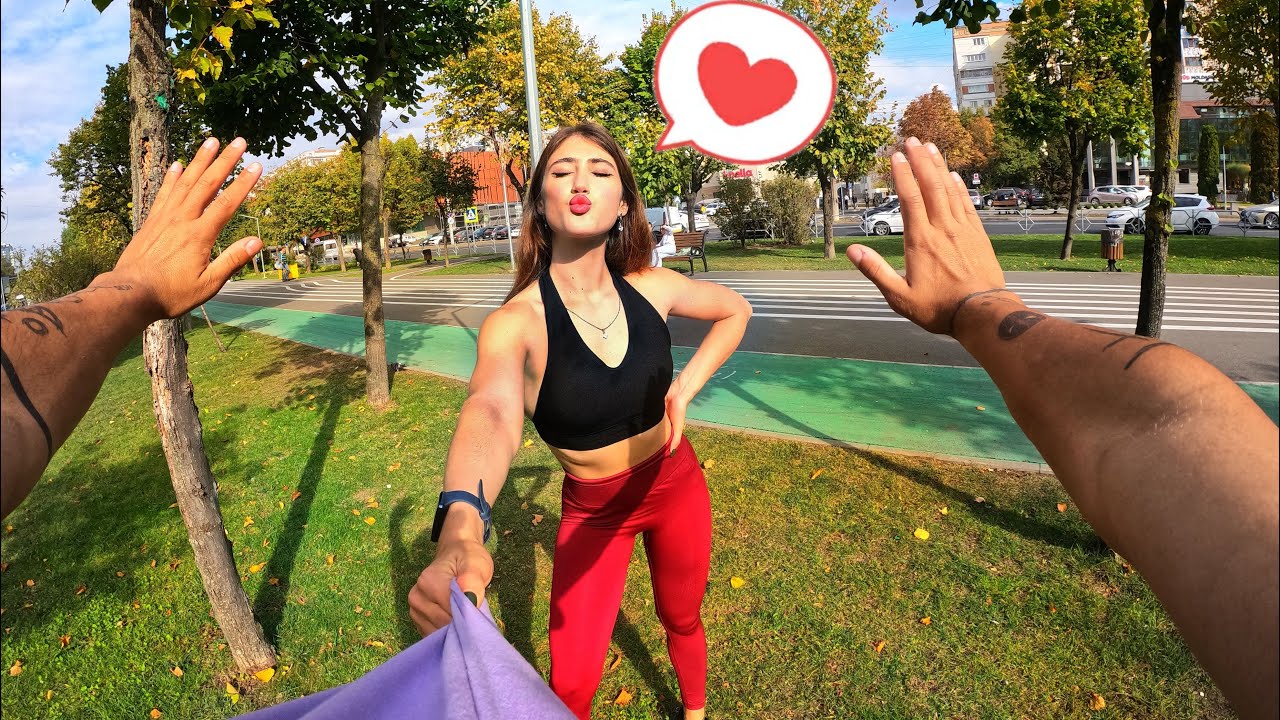 БЕЗУМНАЯ ФИТНЕС-ДЕВУШКА ХОЧЕТ, ЧТОБЫ Я БЫЛ ЕЕ ПАРНЕМ (Parkour POV Romantic) ​⁠@Celpan
