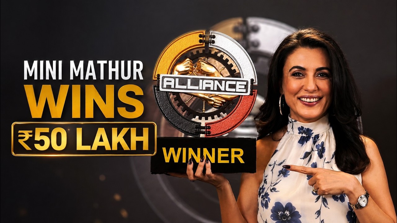 Mini Mathur Makes History! Wins Alliance Season 1 & ₹50 Lakh After Epic Finale | Crazy4 Tv