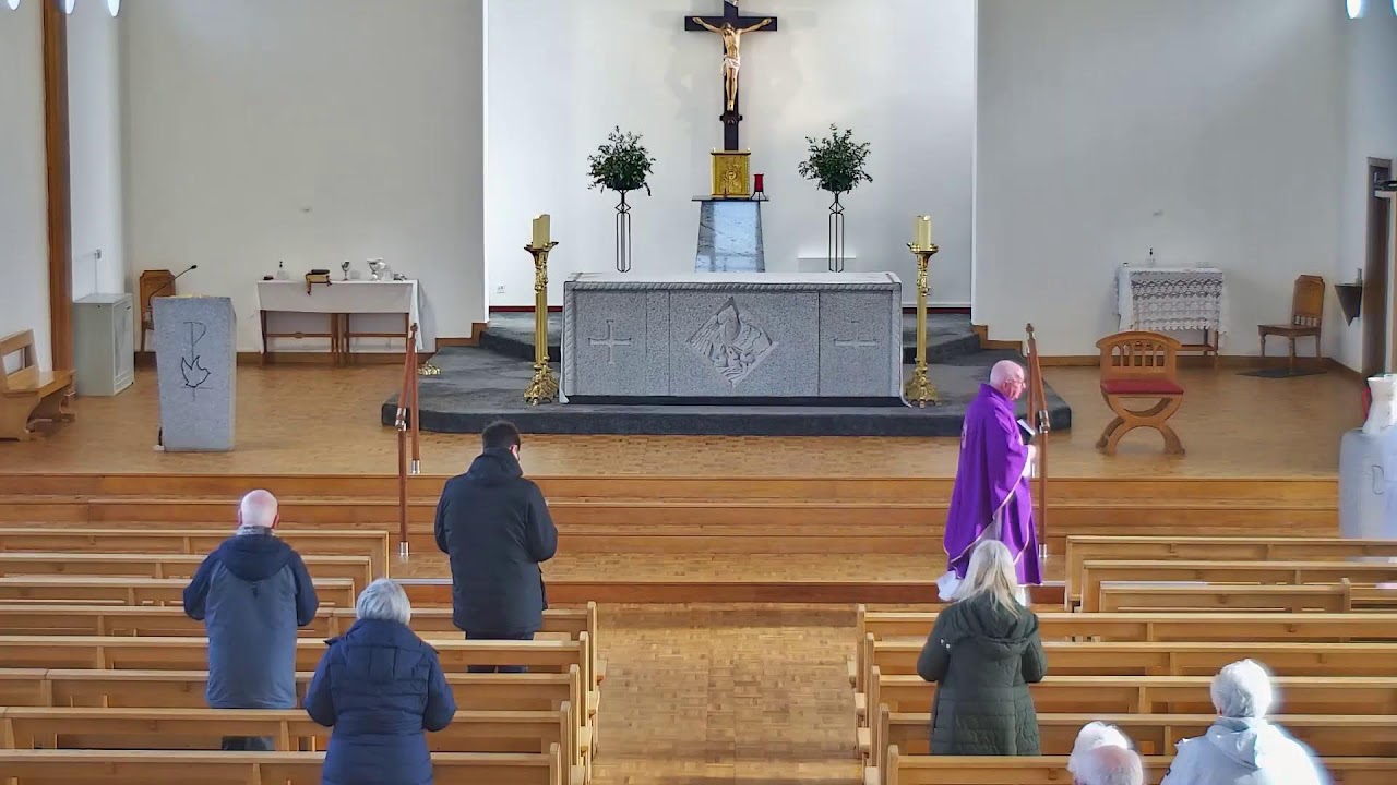 Second Week of Lent, Monday 02.03.26: Mass, 10:00am (Joe McMullen, RD)