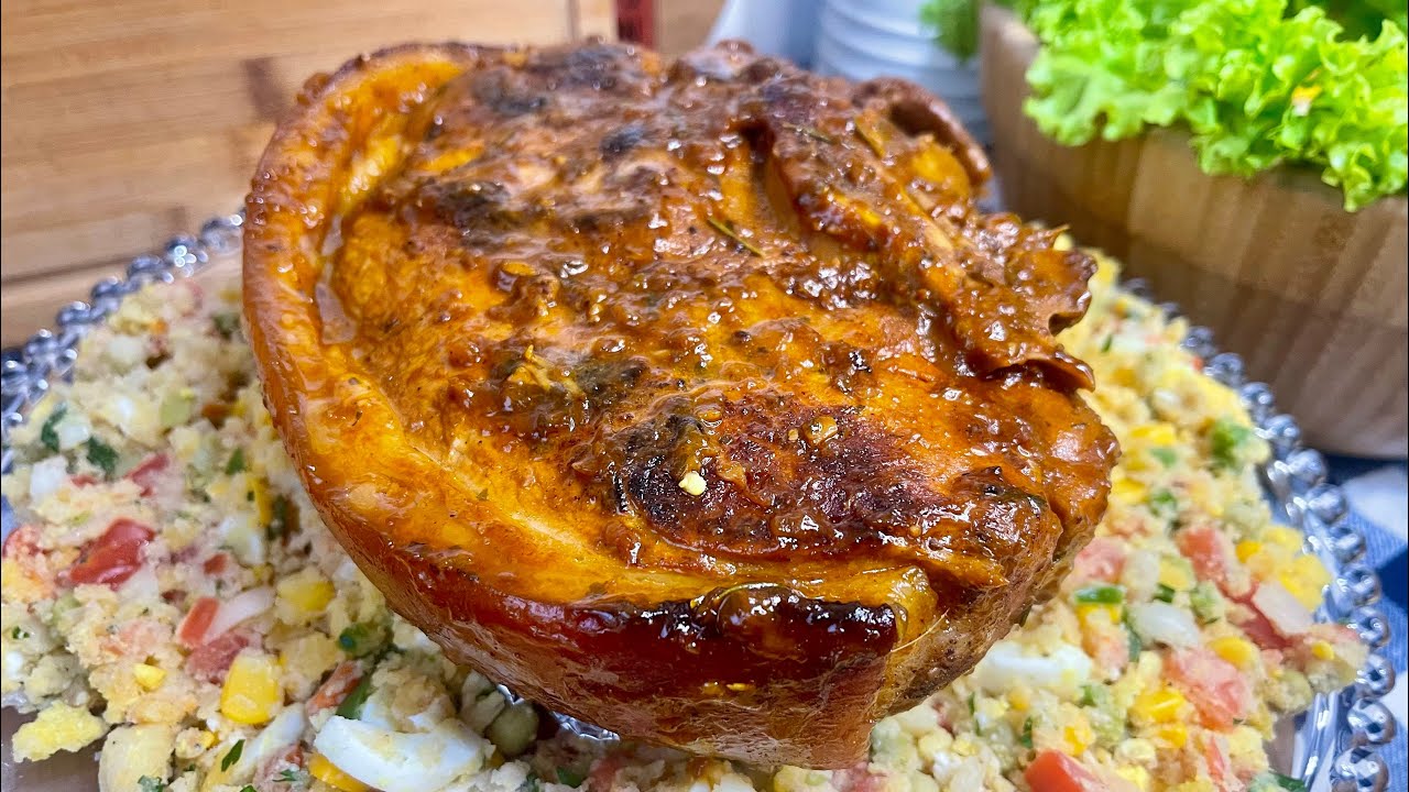 PERNIL DE PORCO NA PANELA | SUCULENTO E DELICIOSO PARECE ASSADO NO FORNO | MAZEGOHAN 2024