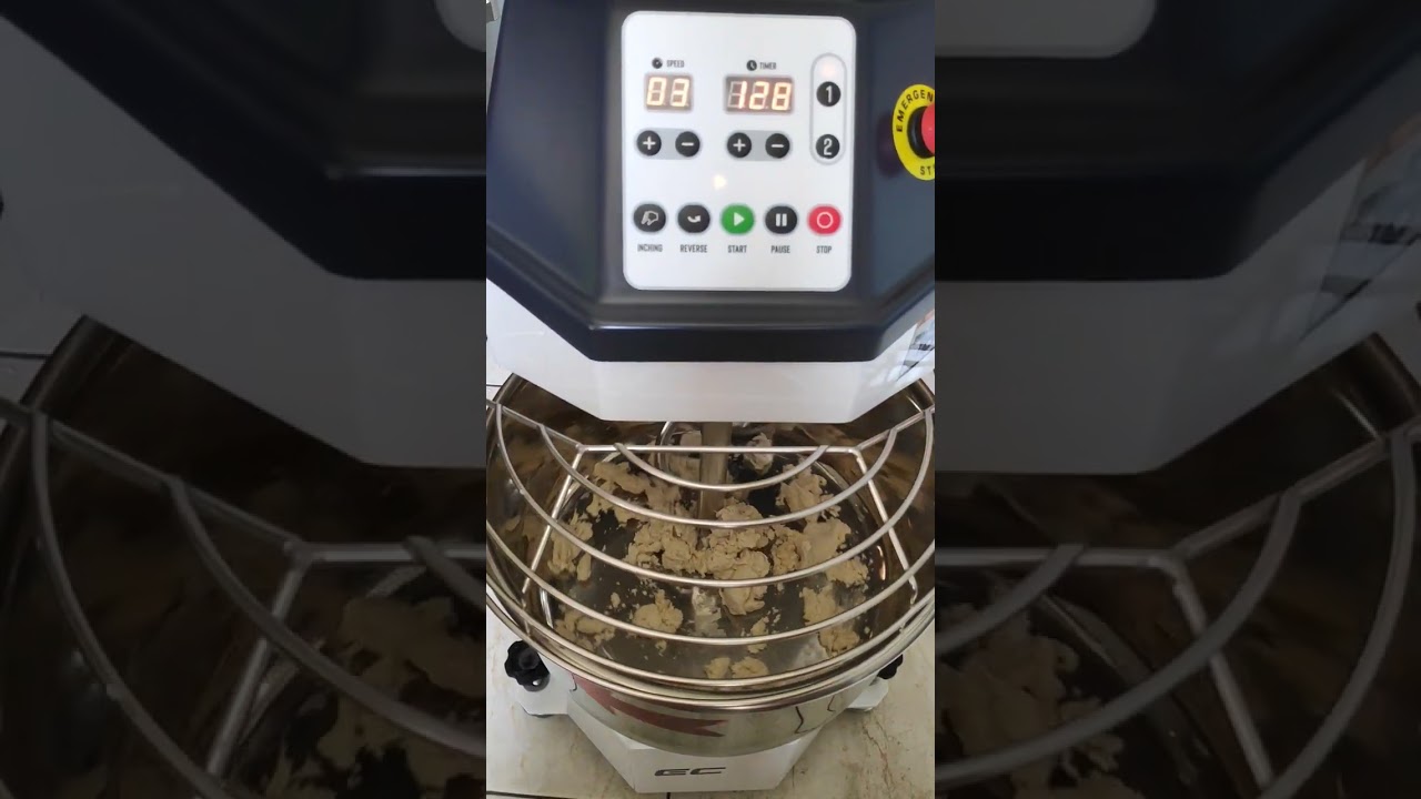 lievito madre rinfrescato con impastatrice ipbake 15 plus