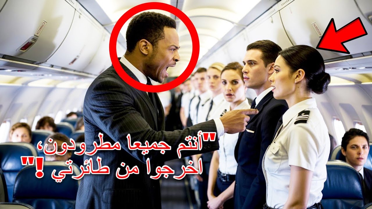 تظاهر الرئيس التنفيذي الأسود بأنه راكب صعب المراس،ثم قام بطرد الطاقم بأكمله بينما كان الجميع يشاهدون