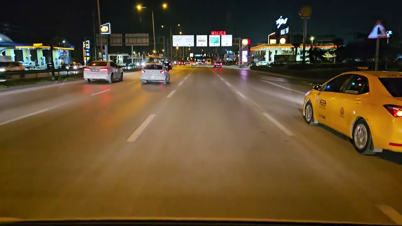 BURSA | Gece Sürüş | Ankara Yolu 