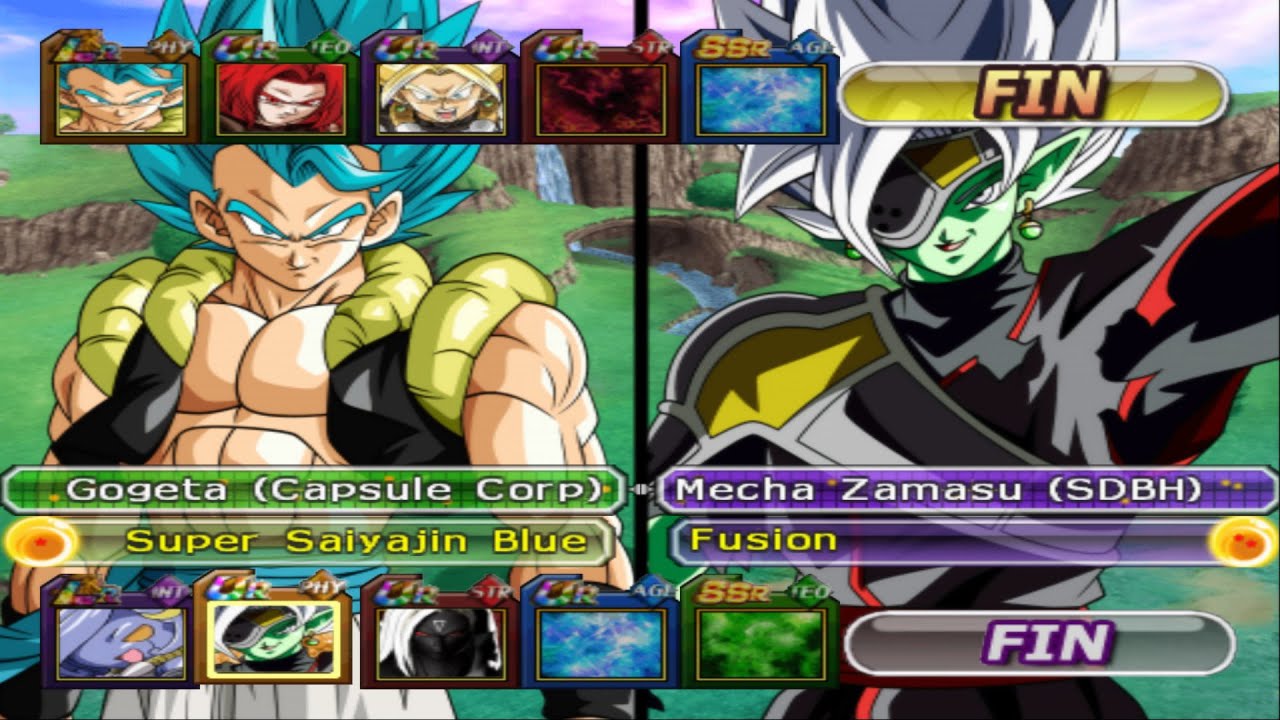 Team Gogeta SSJ Blue vs Team Mecha Zamasu | Dragon Ball Z Budokai Tenkaichi 3 Mods