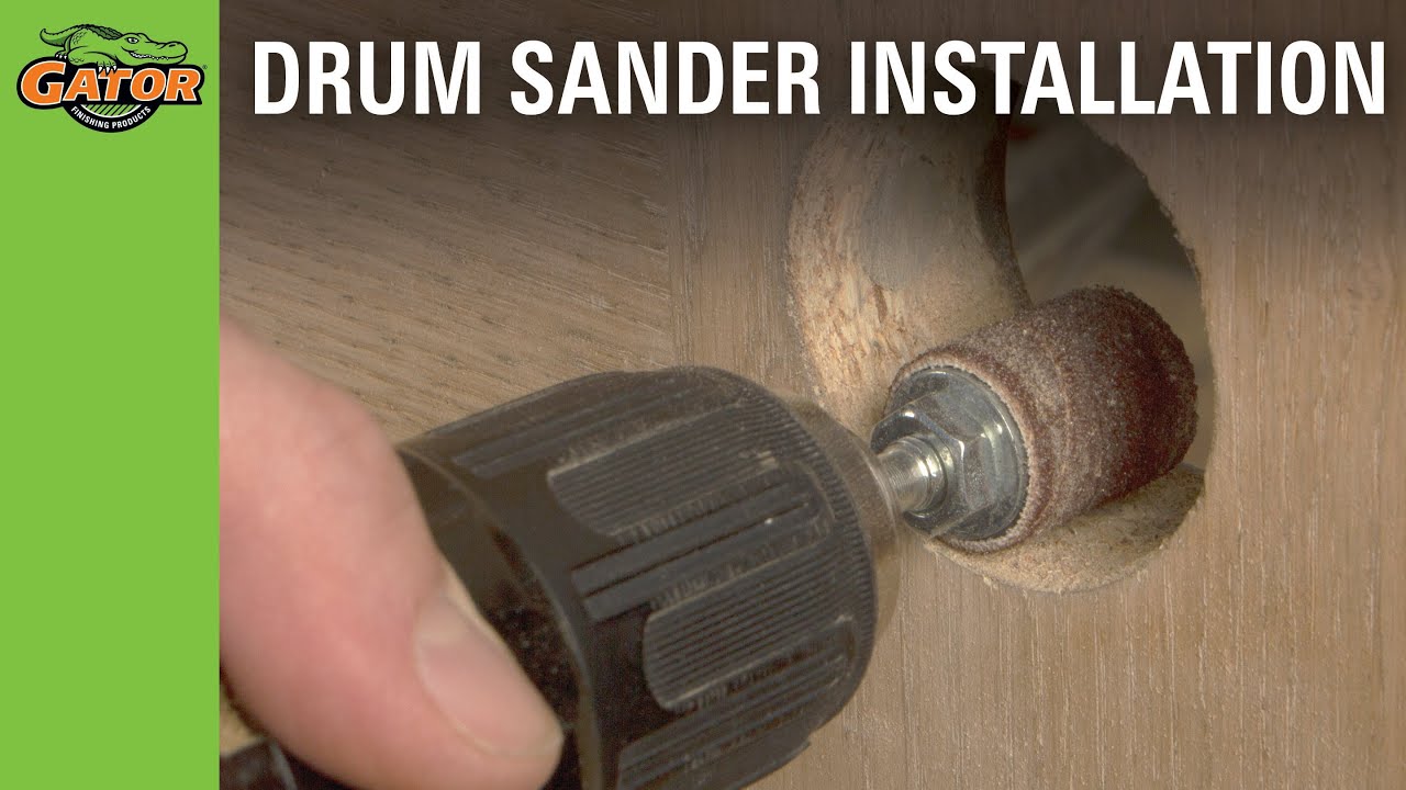 How-to Install a Drum Sander
