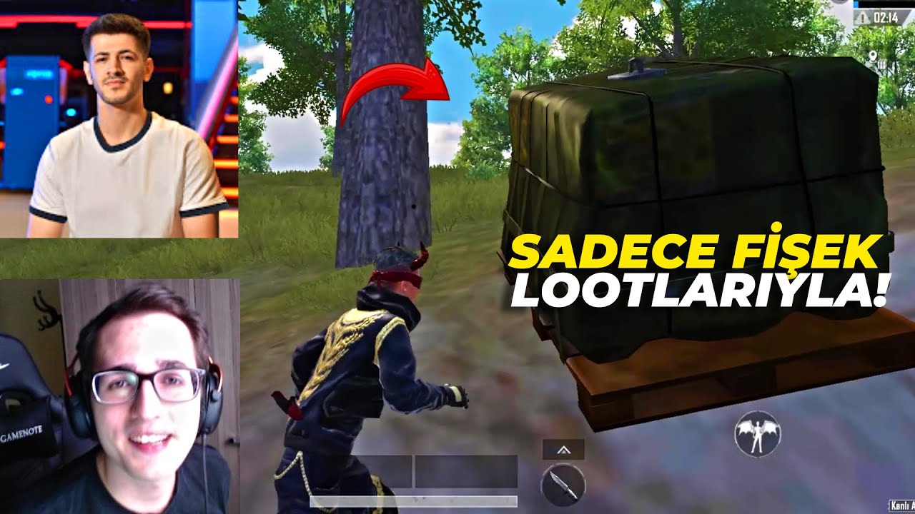 BUANG İLE  FİŞEK LOOTLARIYLA WIN ALMAK ? PUBG MOBILE