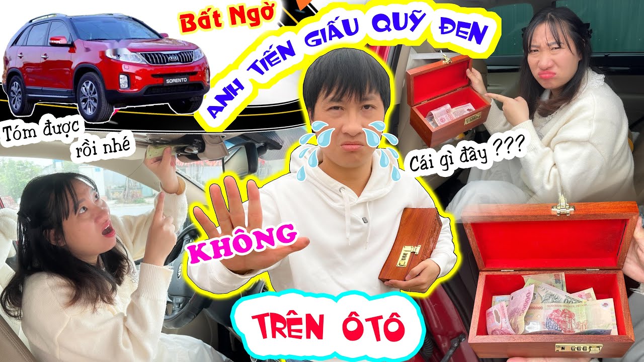 Phát Hiện Quỹ Đen Của Anh Tiến Trên Ô Tô Khi Chị Tuyết Đi Học Lái Xe | Tuyết Tuyết TV