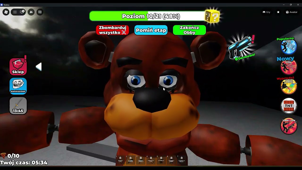 gramy w obby fnaf!!!!!!