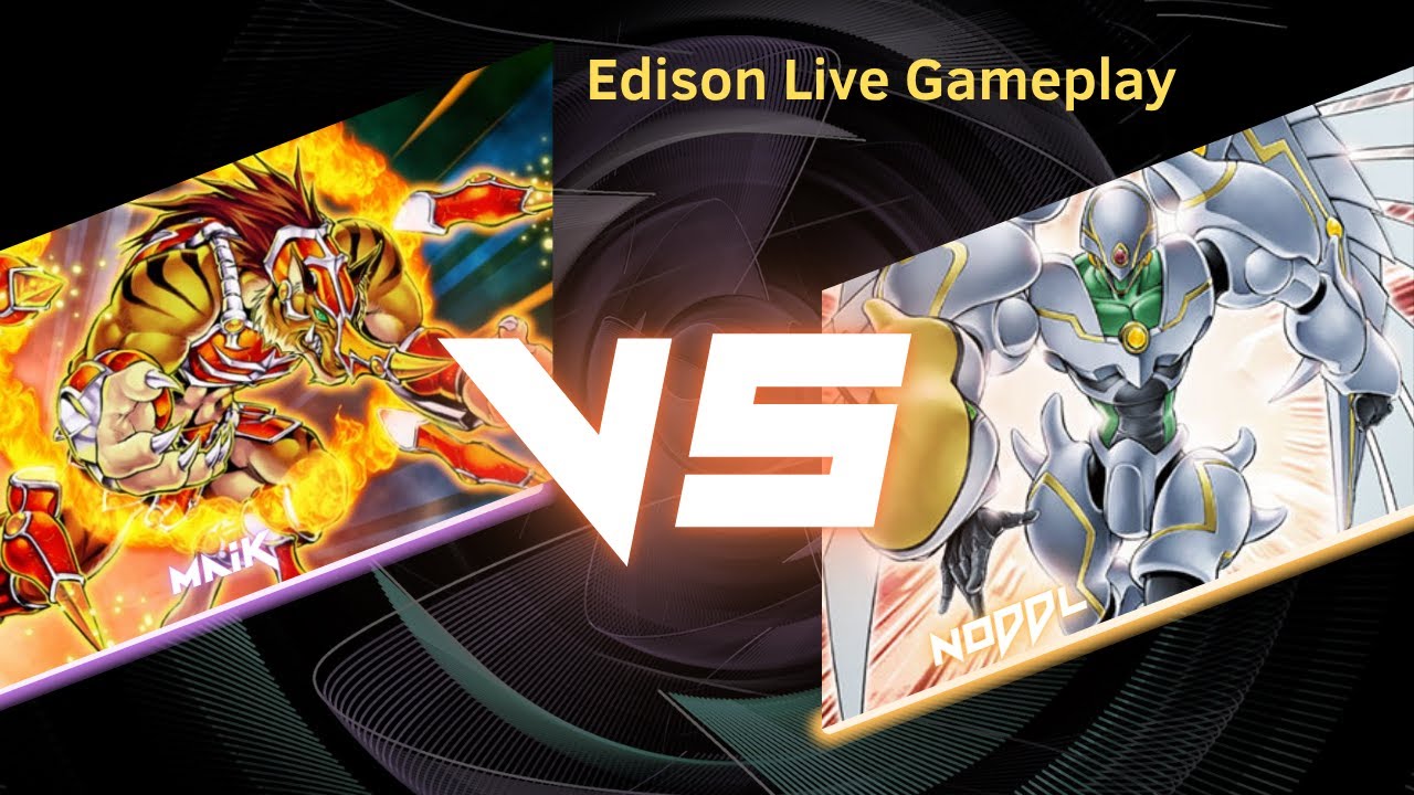 Yu Gi Oh! Edison Local Round 2 True Hero vs Gladi