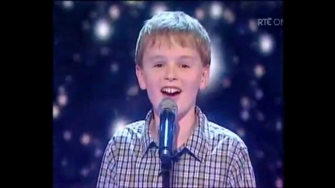 Daniel Furlong (boy soprano) live video - Bright Eyes.wmv