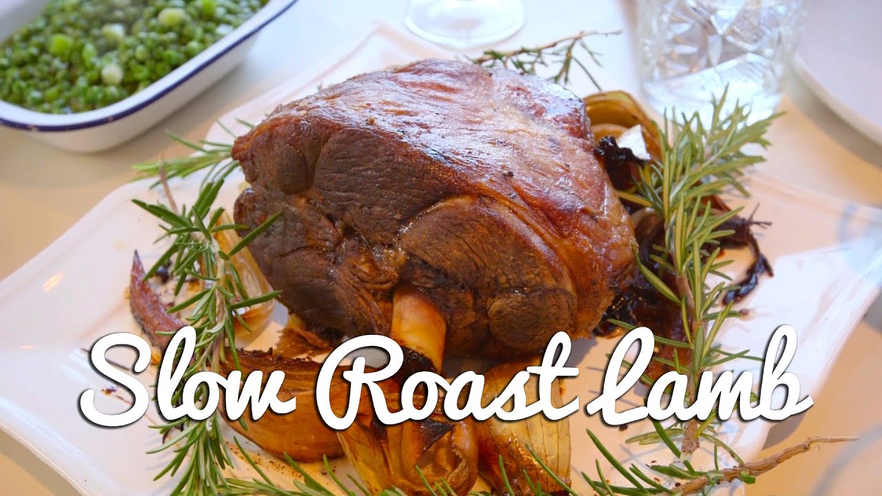 DINNER PARTY RECIPES | Slow Roast Lamb