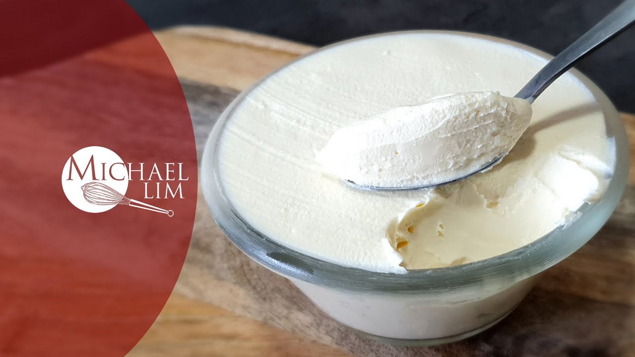 How To Make Mascarpone / Homemade Mascarpone / Michael Lim