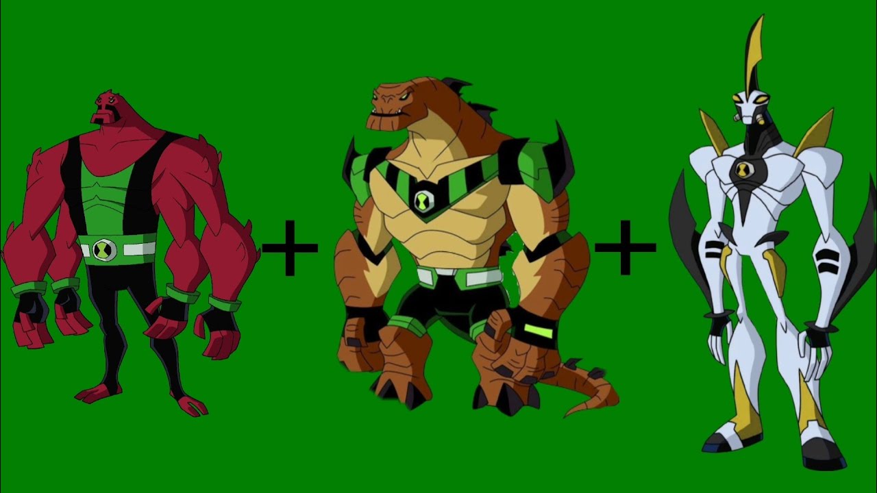 BEN 10 TOP 10 UNSEEN GUTROT ULTIMATED FUSION ALIENS