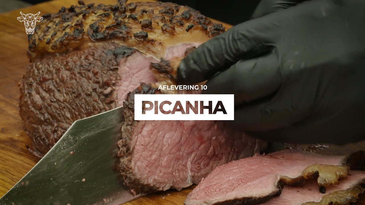 Picanha op de Kamado door de keurslager.