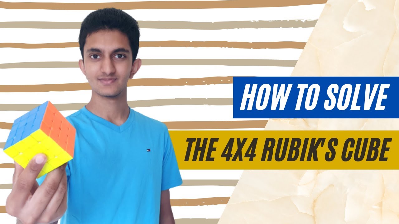 How To Solve The 4x4 Rubik's Cube | 4x4 Rubik's Cube Tutorial | Yau Method