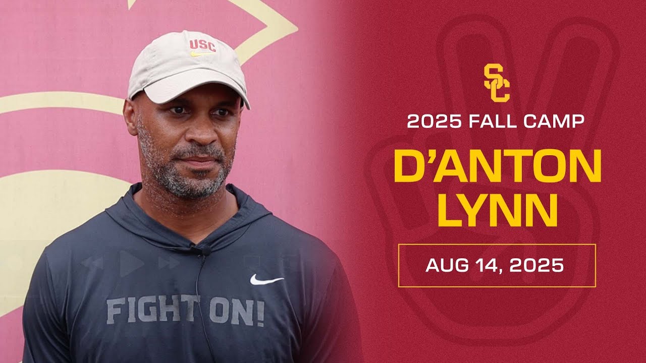 USC DC D'Anton Lynn | Trojan Fall Camp 8.14.25
