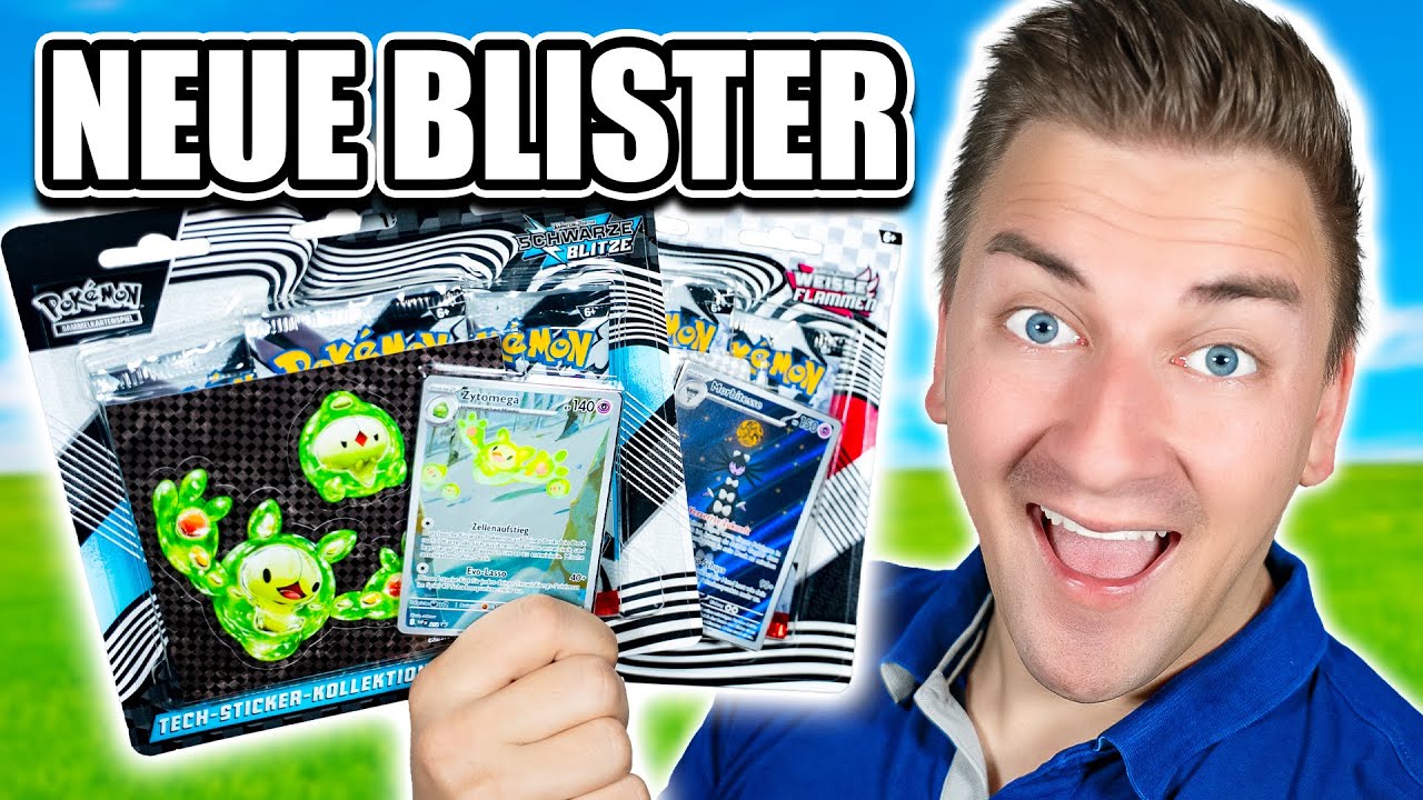 SO GUT sind die NEUEN Schwarze Blitzer & Weiße Flammen Blister | Pokémon Booster Opening