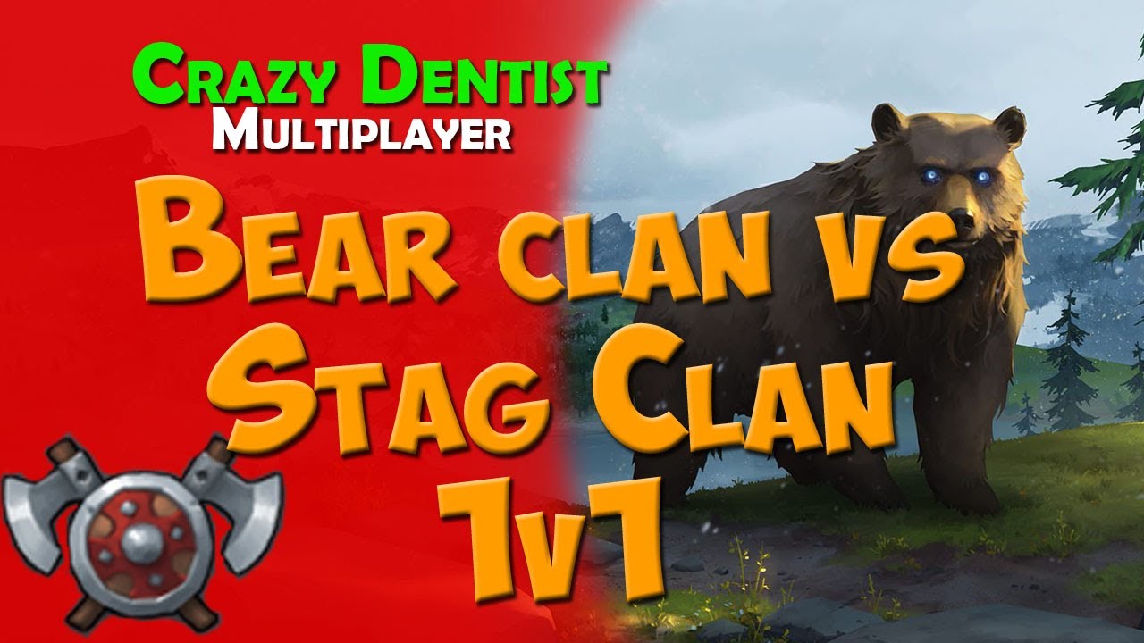 Northgard 1v1 Bear clan vs Stag Clan (intense)