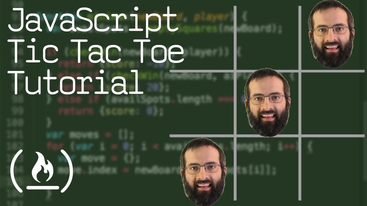 JavaScript Tic Tac Toe Project Tutorial  - Unbeatable AI w/ Minimax Algorithm