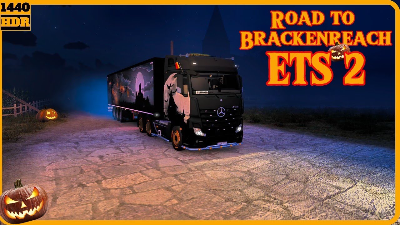 Road to Brackenreach ETS 2 in HDR