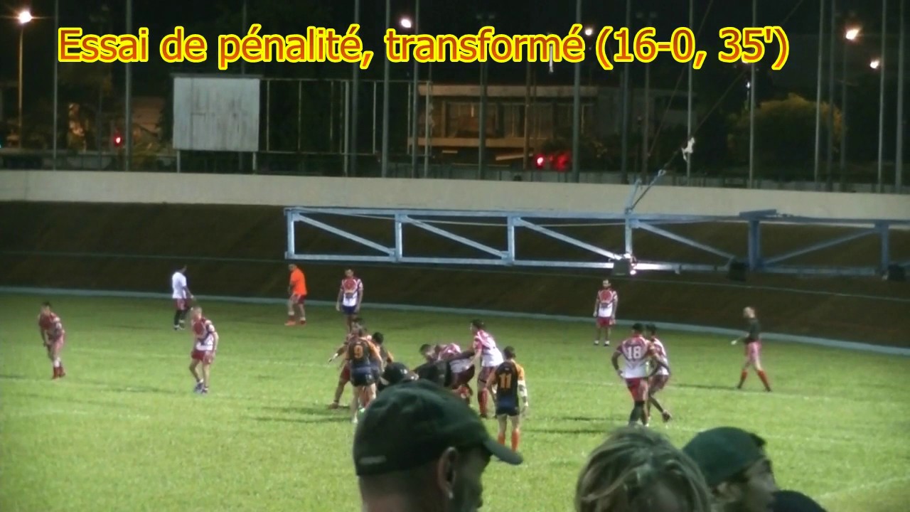 Pirae Papeete demi tahiti rugby championnat 2016