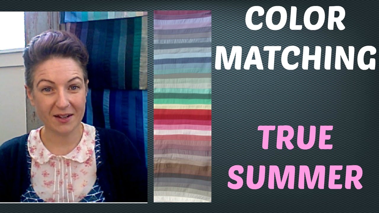 Summer Color Palette - Mix and Matching Colors for Clothing | Cool Skin Undertone | Color Analysis