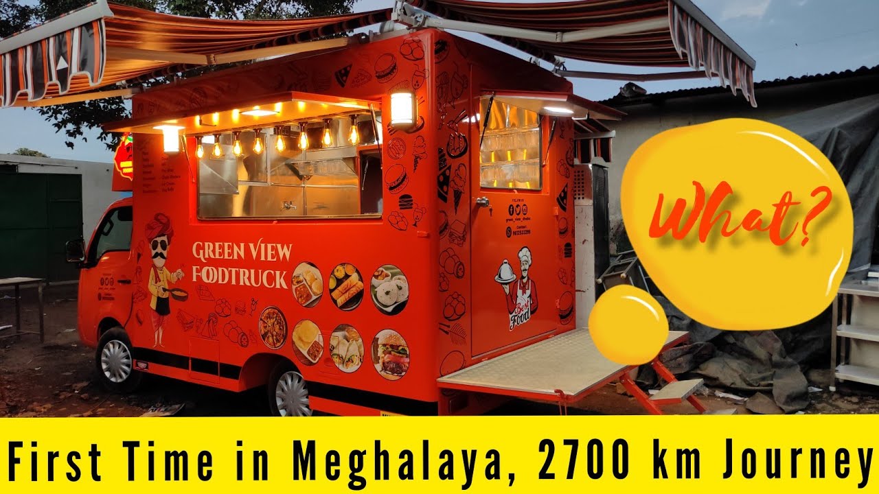 multi-menu food truck design for Meghalaya