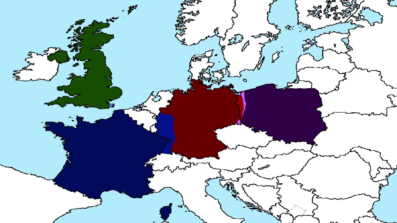 Germany vs France vs UK vs Poland