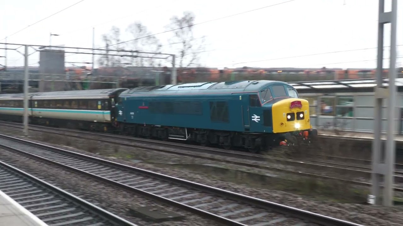 45118 passing Lichfield 1Z14 Norwich   Crewe 25th January 2026