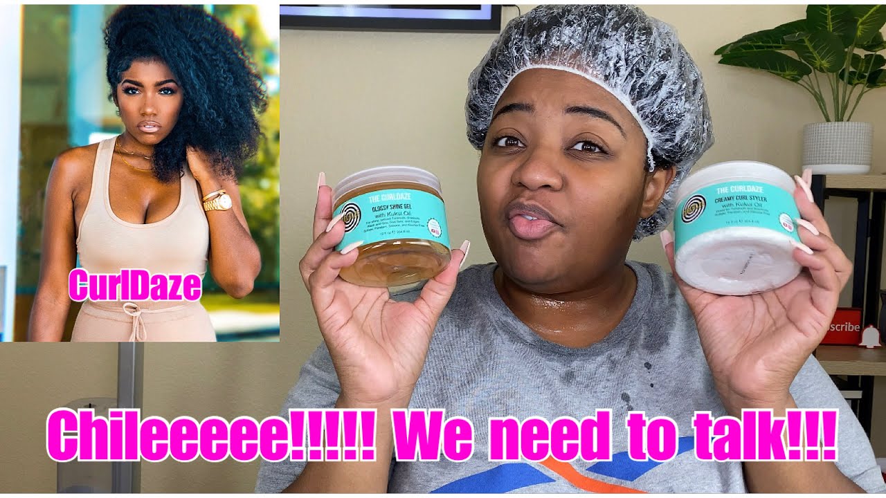 I Tried CurlDaze Hair Care! Whew, Chile!