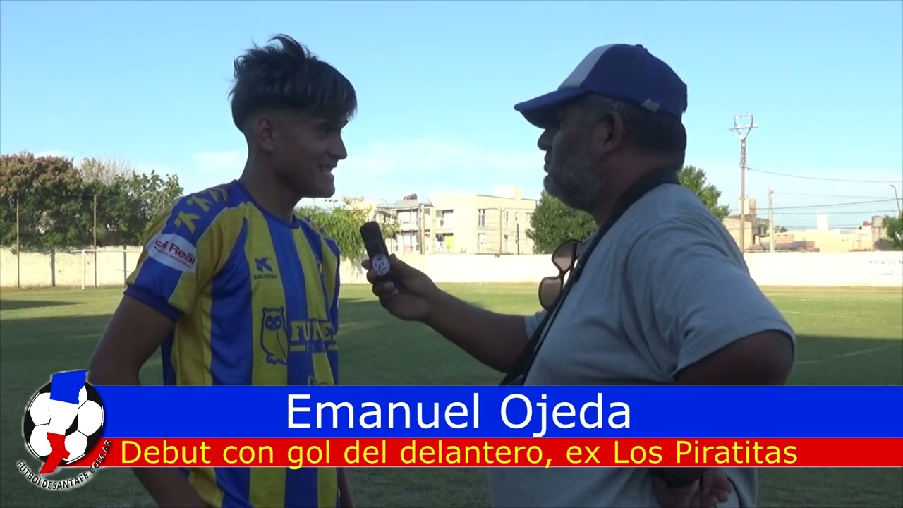 Emanuel Ojeda, debut de titular y con gol