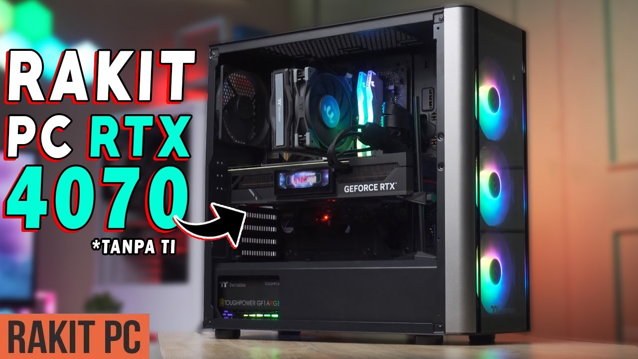 #78 Rakit PC Kenceng Pake VGA Colorful iGame GeForce RTX 4070 12GB Vulcan OC